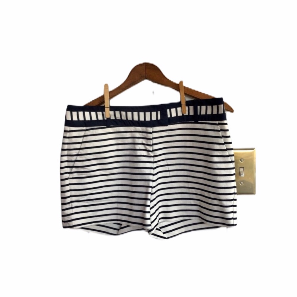 ⭐️The Limited | Blue & White Striped Dressy Shorts